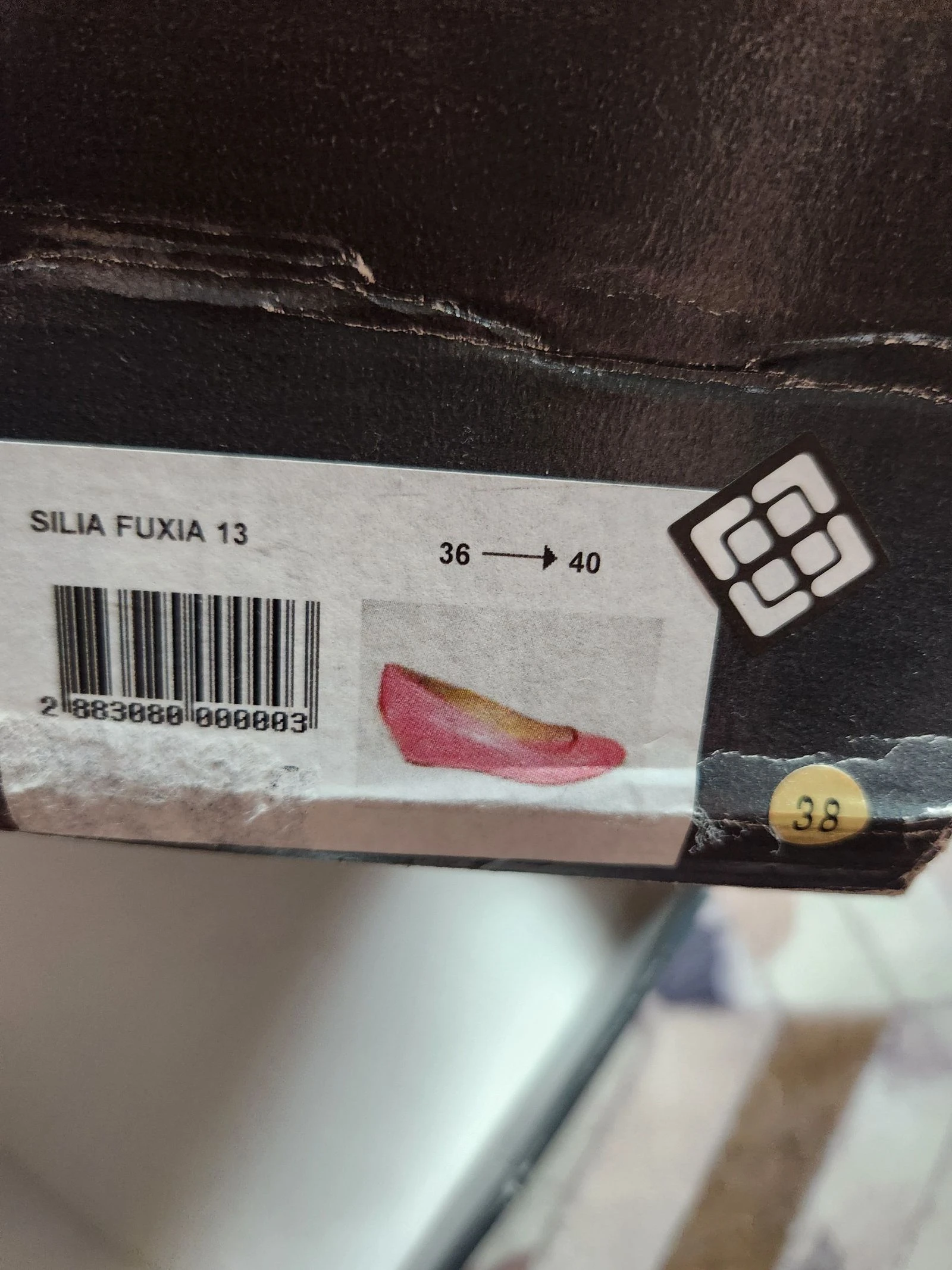 🌸NUEVO con plataforma de cuero rosa T38🌸 – photo 6